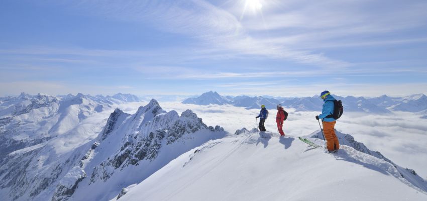 There’s no security like snow security in the Warth-Schröcken ski area